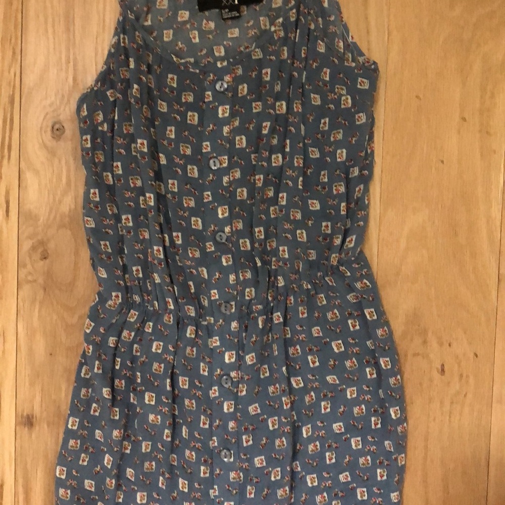 Blue forever 21 romper. Size s - Picture 3 of 3